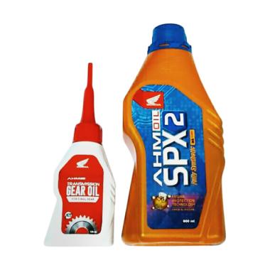 Jual Honda AHM SPX 2 MATIC Oli [0.8 L] + Gear Oil AHM [120