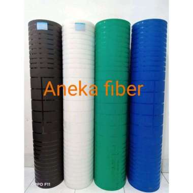 Fiber pagar model Minimalis 1 meter hitam