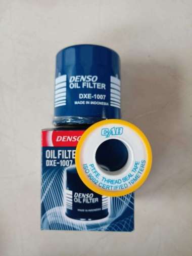 Filter Oli for Nissan Livina, Juke, March, Datsun Go Xtrail Denso Dxe-1007 - Filter & Seal
