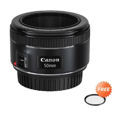 Jual Nikon Nikkor AF 50mm f/1.8D Lensa Kamera Free Filter
