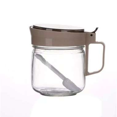 BHouse - 4 in 1 - 1 Botol Gelas Minyak 3 Tempat Bumbu Gula Garam