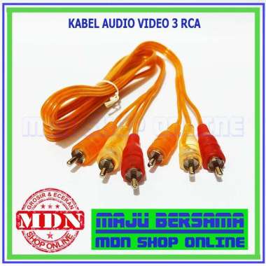 Kabel Audio Video - 3 Rca Tp 3 Rca