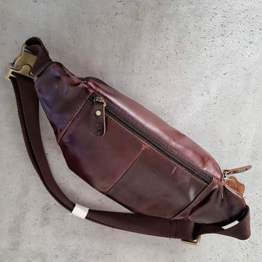 Jual Murah Saja Distro Tas Selempang Pria - Coklat Online
