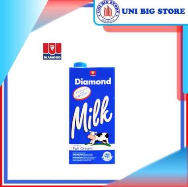 Jual Susu Uht 1000 Ml Full Cream Diamond Termurah - Harga Grosir