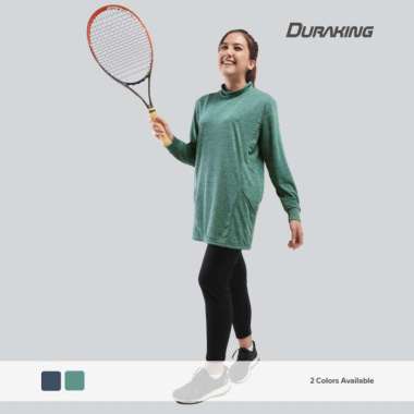 Duraking Baju Olahraga Lengan Panjang Wanita - Srikandi Series Karlina XS Greenary