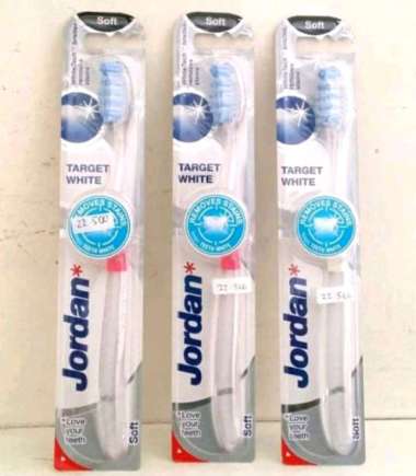 JORDAN toothbrush target white soft