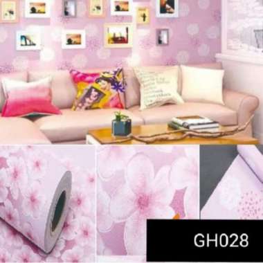Walpaper stiker list dinding rumah murah dan berkualitas bahan pvc