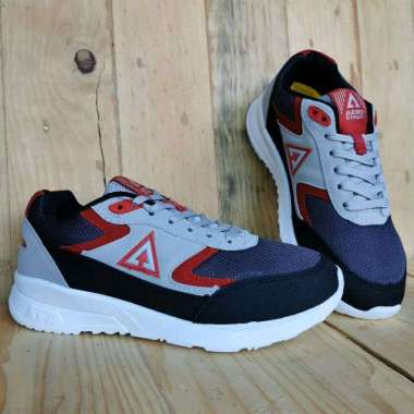 Jual Aerostreet Sepatu Hitam Osaka Kekinian & Modis - Harga Murah