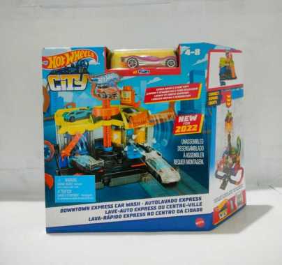 Hot Wheels City 2022 - Downtown Car Park - Juego de juego