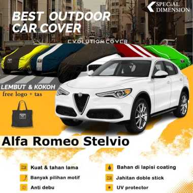 Body Cover Sarung Mobil Outdoor Premium Waterproof Mobil Alfa Romeo Stelvio Pink