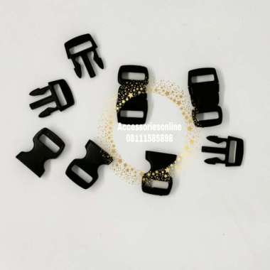 hp10 kunci sodok 1 cm gelang kalung kucing anjing buckle tas - 500 pcs