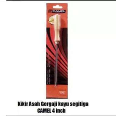 KIKIR SEGITIGA GAGANG KAYU CAMEL