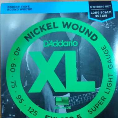 senar bass d'addario 5 string