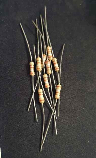 Resistor 0.5W 39K Ohm 39kOhm 5% Toleransi Orange Putih Orange Emas Hrg Per 5pcs