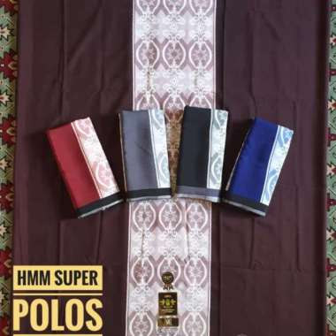 Sarung Tenun Hmm Samarinda Doby Polos Cokelat