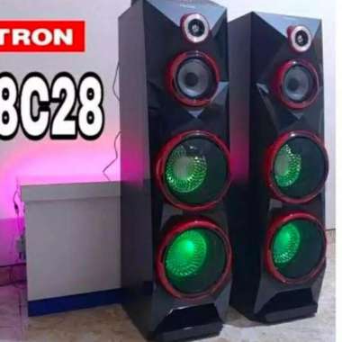 speaker aktif polytron pas 8c28 USB bluetooth radio karaokean
