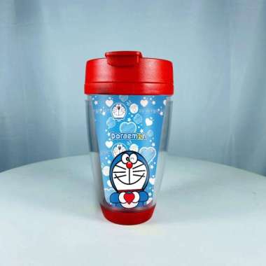 Tumbler Kopi Kecil Doraemon Anime Manga Botol Minum Souvenir Gelas