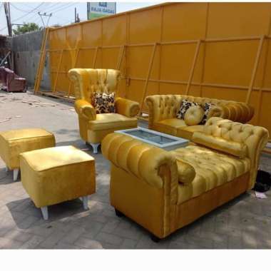 Sofa Sultan 321 / 221 Stool + Meja (Promo Harga)