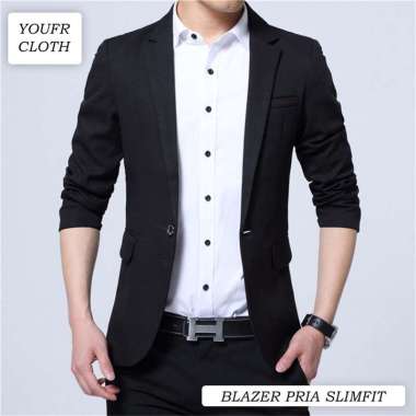 Blazer Pria Slim Fit Casual Premium Original Korean Style Jas Formal Pria Blazer Formal Jas Formal J