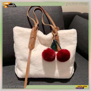Jual Tas Bulu Korean Model Terbaru & Kekinian - Harga Diskon November