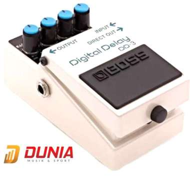 BOSS EFFECT GITAR DIGITAL DELAY DD-3 (White)