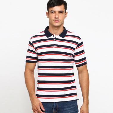 Jual Hitscore T-shirt Kaos Polo Lengan Panjang - Black