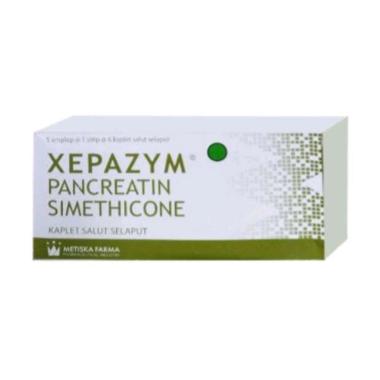 Jual Metiska Farma Xepazym    Obat Enzym Perncernaan [50