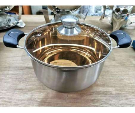 Jual Supra Cookware Stainless Panci Set - Silver [7 Pcs ...