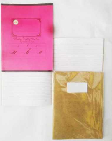 Jual SAMPUL KERTAS COKLAT POLOS QUARTO KWARTO BUKU TULIS