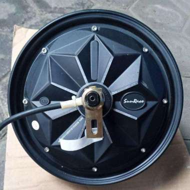 HUB MOTOR LISTRIK 1100W 72V VELG R10 LEBAR 2.15" SUN RACE NEW F1 DISC