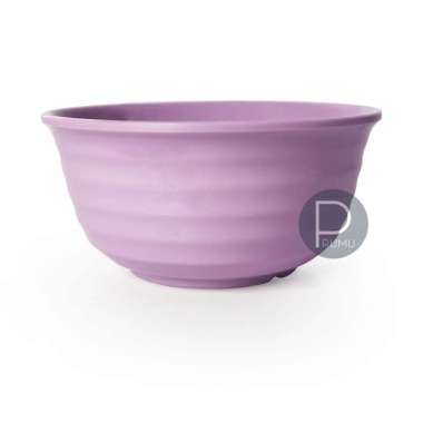 PRUMU Melamine Purple Series Tableware Piring Mangkok Gelas Warna Ungu - Piring Melamin Ungu - Mangk