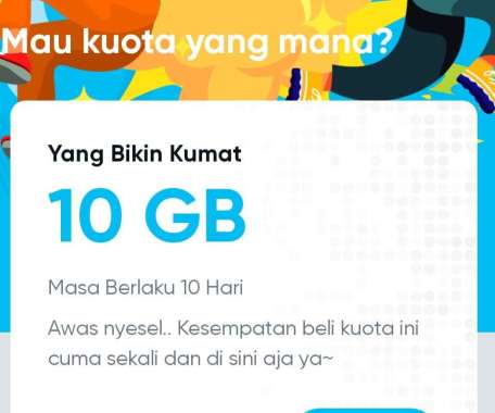 Jual Kartu Perdana XL Xtra Combo 10 GB 10 GB [12 bulan