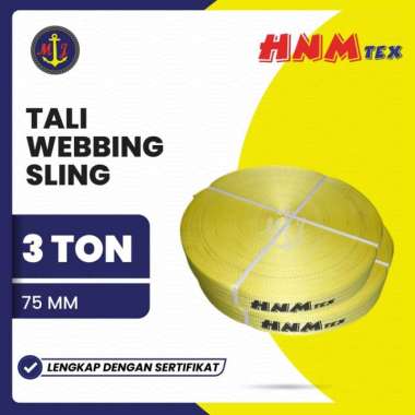 TALI WEBBING SLING 3 TON, 100 M X 75 MM // TALI TIE DOWN (ROL)