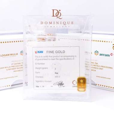 Jual Antam Emas Logam Mulia 999.9 [Sertifikat Antam / 5