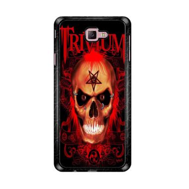 Jual Flazzstore Trivium Red Skull Devil Black Metal Band 