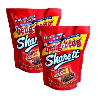 Jual Beng Beng Share It Wafer Coklat [95 g/2 Pcs] Online