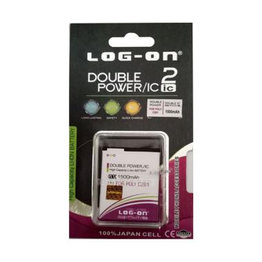 Jual Log On Double Power Battery for Polytron Pr   ime 7 P500