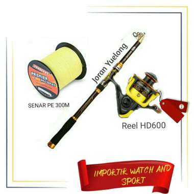 Jual Joran Pancing Ikan Air Laut Set Terlengkap & Original - Harga