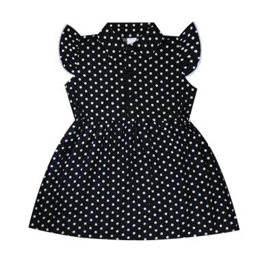 Black Dress With White Polka Dots And Pink Ribbon Roblox