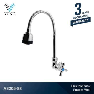 Jual VONE 6503-65 Kran Keran Angsa Fleksibel Sink Cuci Piring Zinc