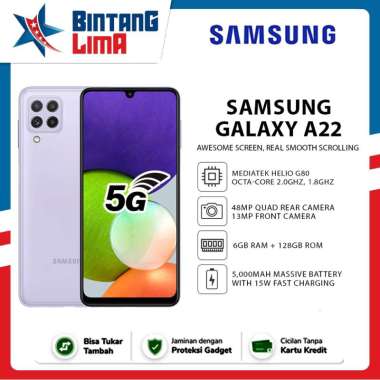 Jual Samsunga22 3 G Agustus 2022 - Garansi Resmi & Harga Murah | Blibli
