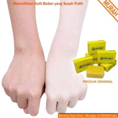 Sabun Pemutih Kulit Pria dan Wanita 100% Ampuh Memutihkan Kulit Susah Putih