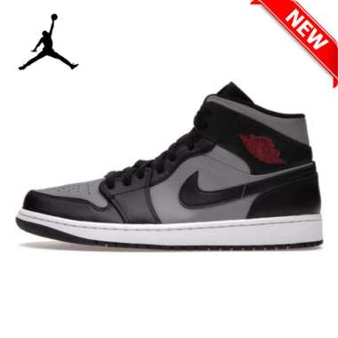Jual Sepatu Nike Air Jordan Original Mid Black Original Terbaru - Harga