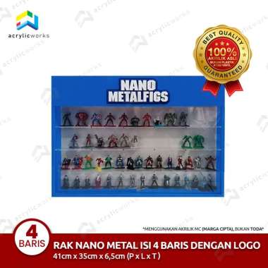 Rak Figure NANOMETAL 4 baris