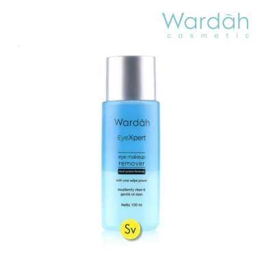 Wardah Eyexpert Eye & Lip Make Up Remover, 100ml - Pembersih Make Up