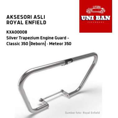 Protection Moteur Noire Pour Royal Enfield Meteor / Classic - Référence KXA00001, Neuve, Fabriqué En Inde
