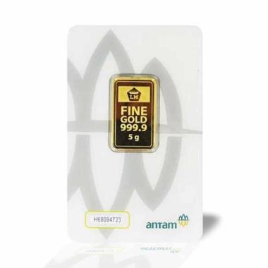 Jual Emas Antam    Logam Mulia [25 g] Gold Online Juni 2020