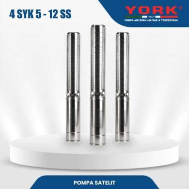 York Pompa Satelit Type 4 SYK 5 SS 4 SYK 5 - 12 SS