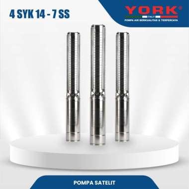 York Pompa Satelit Atau Sumur Dalam Type 4 SYK 14 - 7 SS