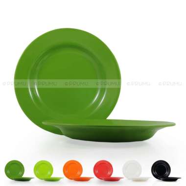 Piring Kecil Melamin 6" | Piring Melamin | Piring Melamine - M106 Hijau
